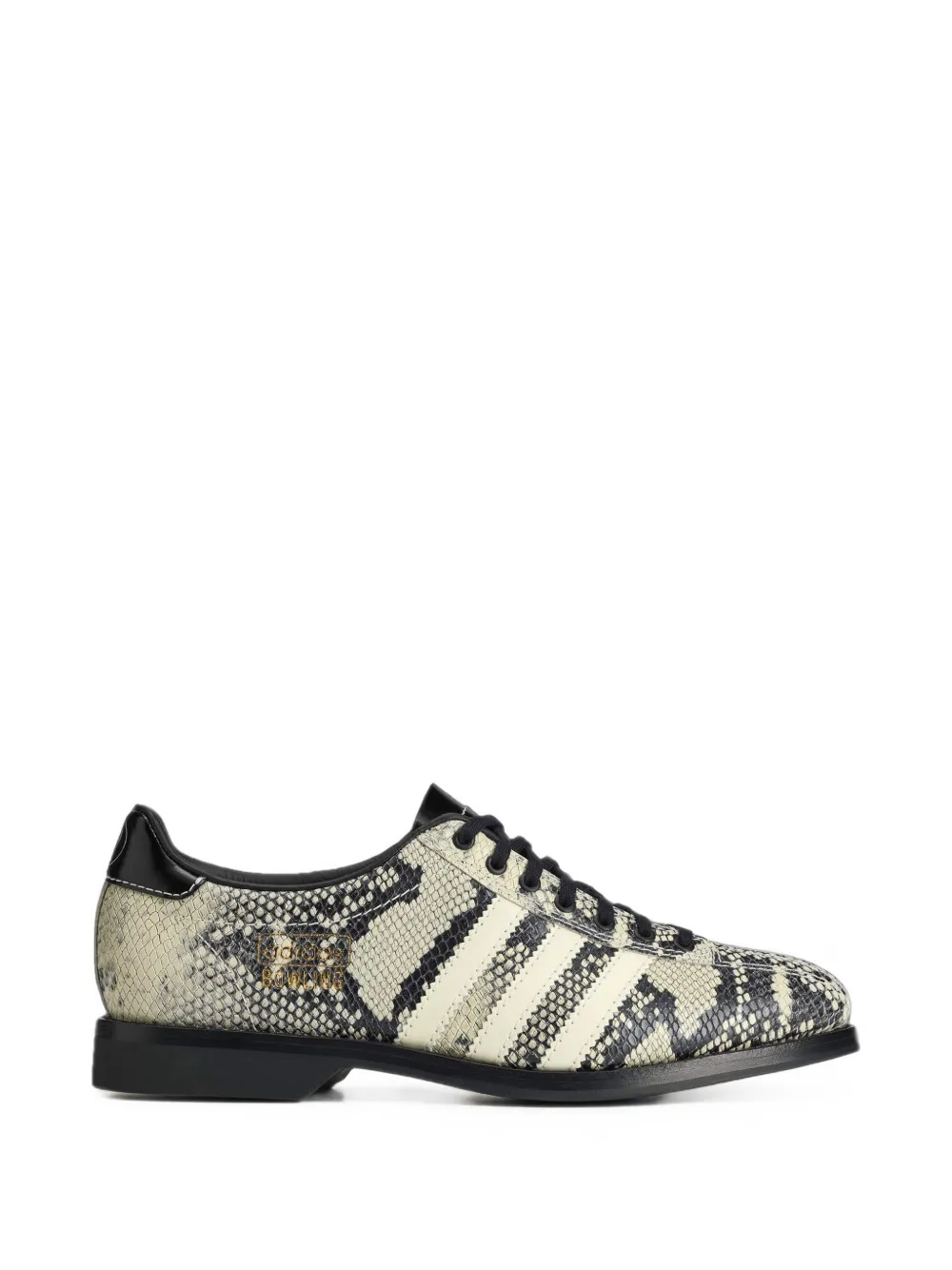 adidas x Brain Dead Samba Bowling Sneakers mit Schlangenleder-Effekt - Nude