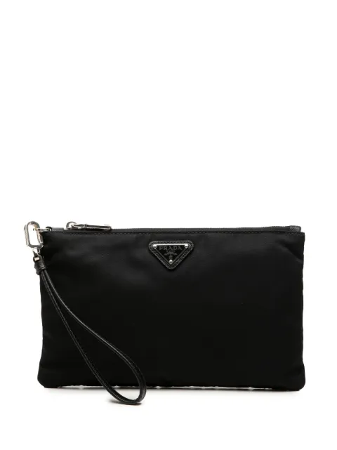 Prada Pre-Owned 2013-2026 Tessuto Wristlet clutch bag