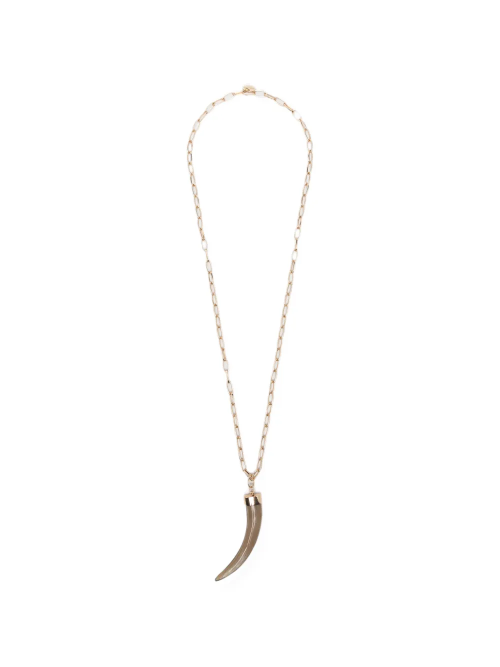 Liviana Conti Venus horn-pendant necklace - Oro