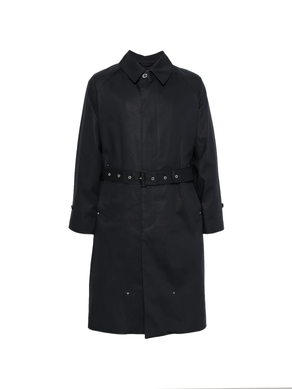 Mackintosh Trenchcoat mit Gürtel - Blau