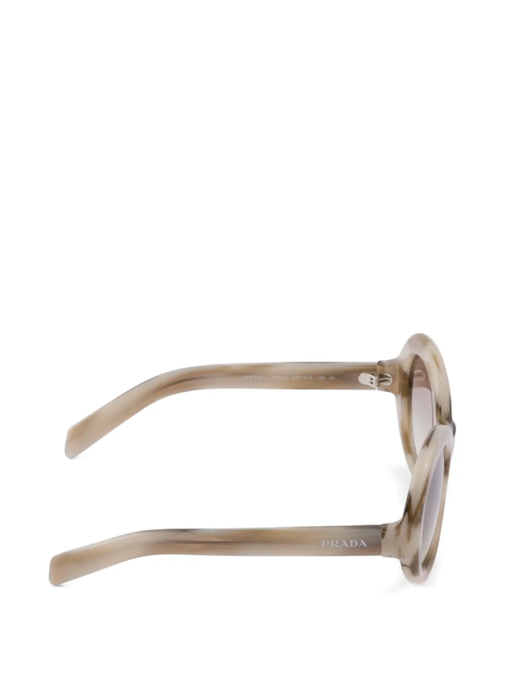 Prada Eyewear Shadowplay zonnebril Beige