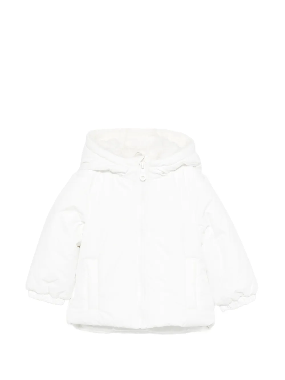 Roy Rogers Kids hooded padded jacket - Bianco