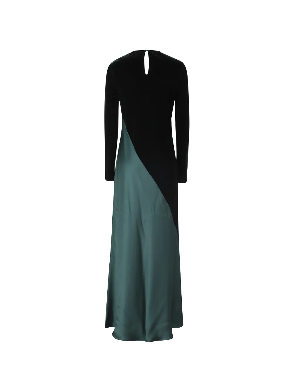 Antonelli colour-block maxi dress Groen