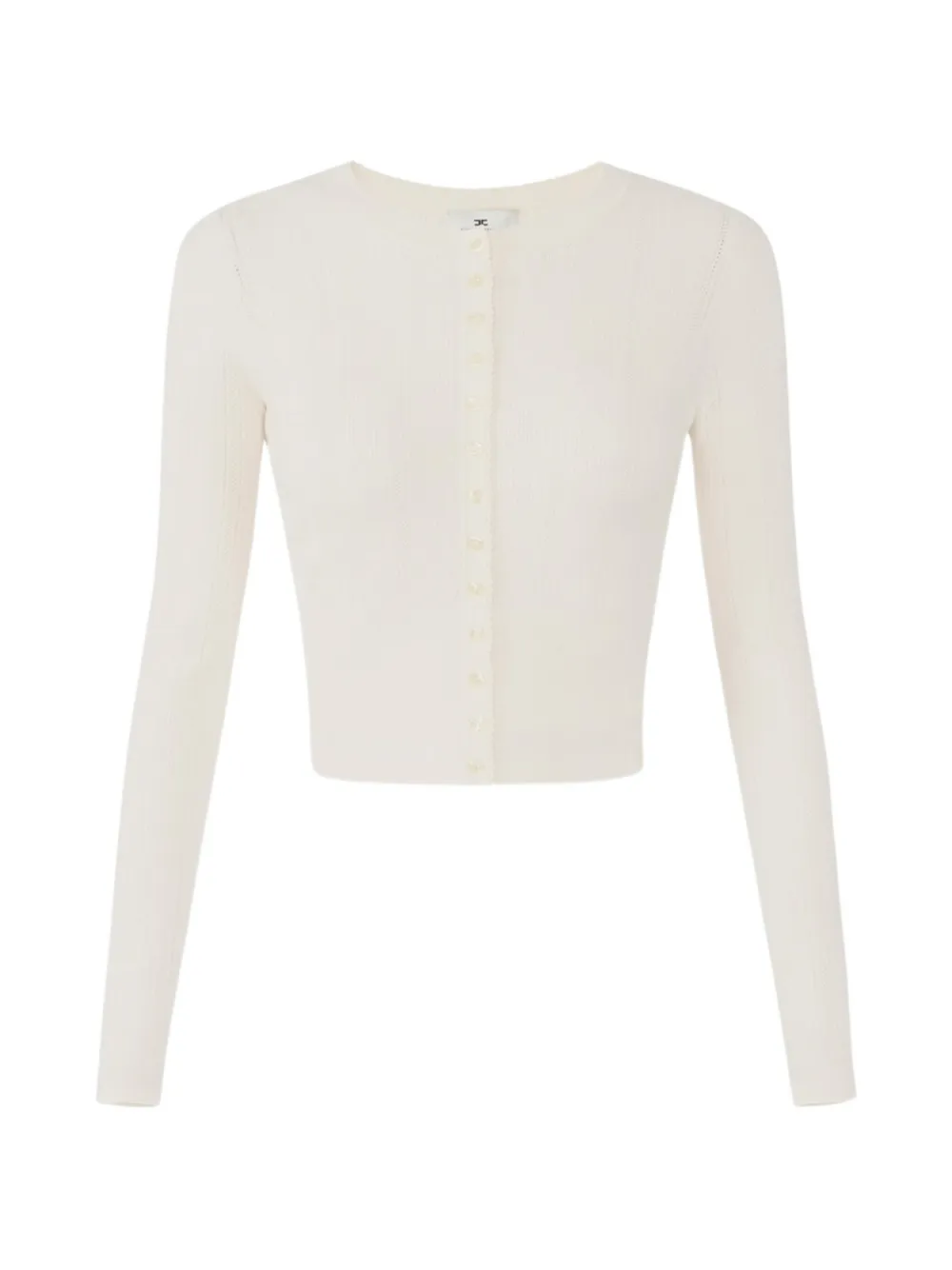Elisabetta Franchi knit openwork cardigan
