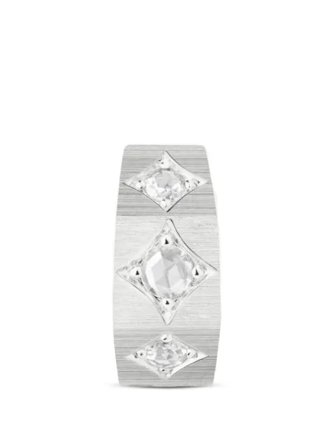 Marie Lichtenberg Ecrou Coco 18kt Weißgoldohrringe