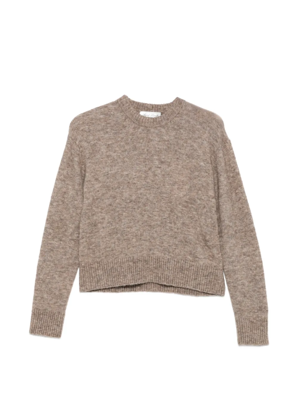 MC2 Saint Barth ribbed-knit alpaca sweater Beige