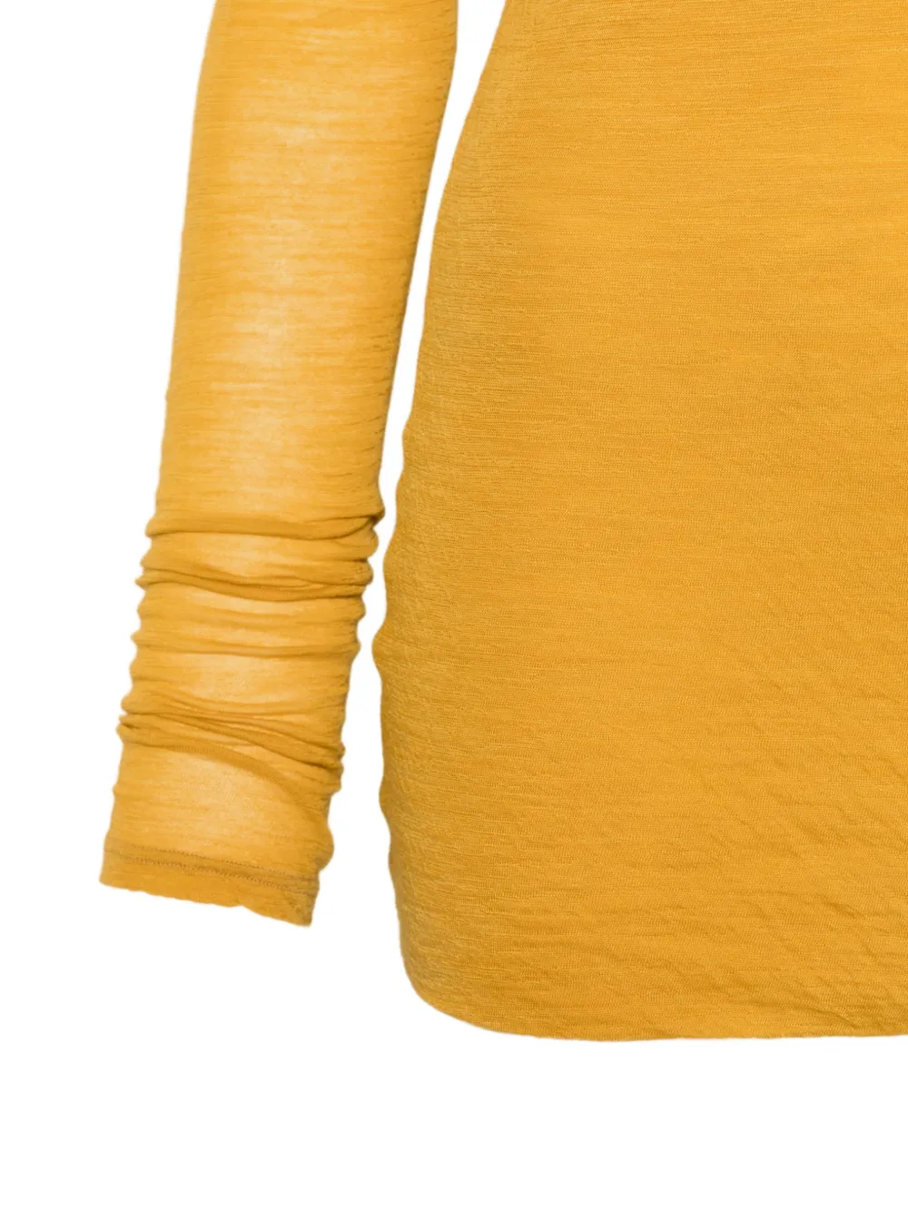 Liviana Conti Lucrezia long-sleeve T-shirt Geel
