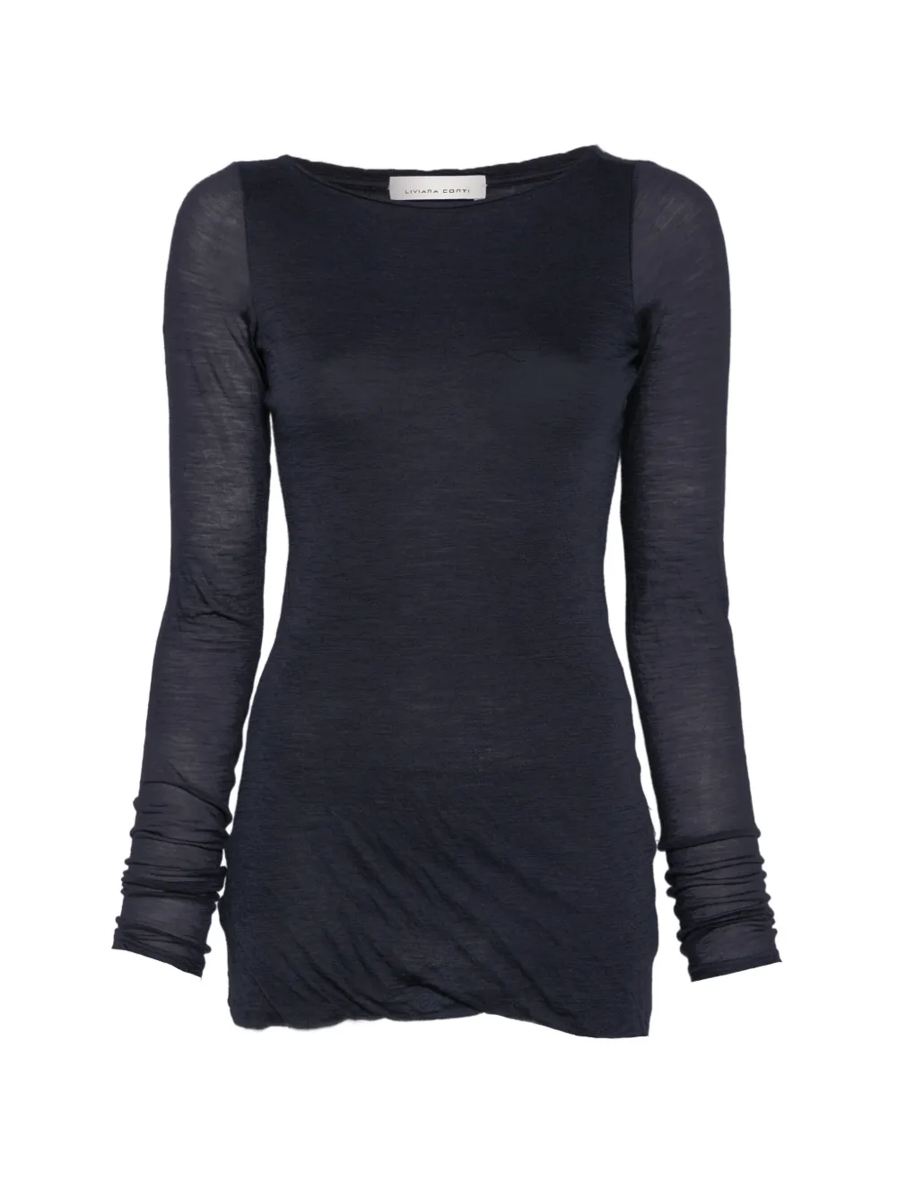 Liviana Conti Lucrezia long-sleeve T-shirt Blauw