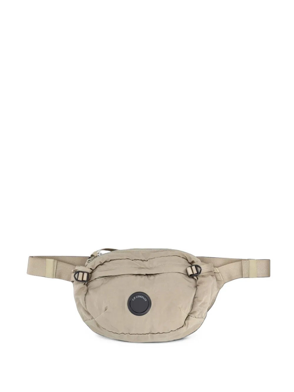 C.P. Company lens-detail belt bag - Nude