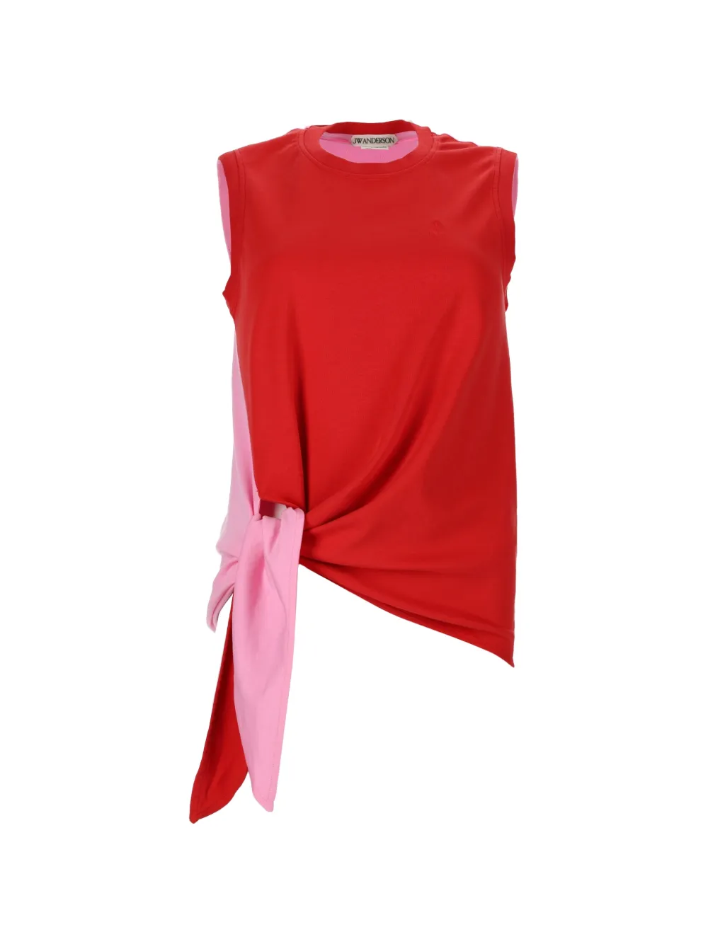JW Anderson knotted asymmetric-hem top