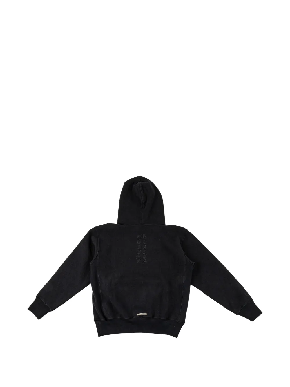 Chrome Hearts Kingfish drawstring hoodie Zwart