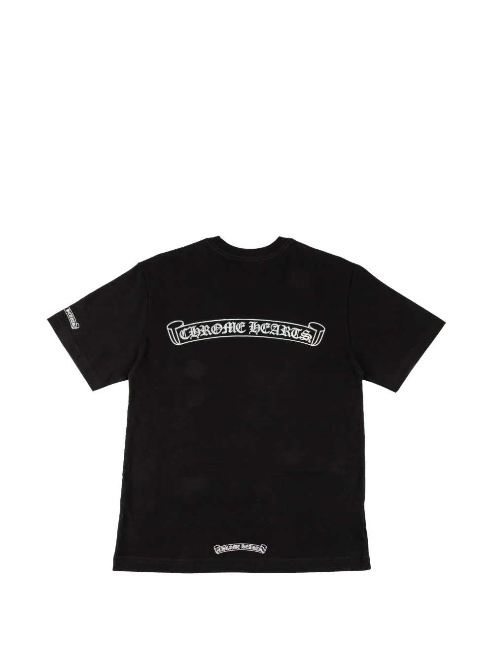 Chrome Hearts T-shirt met logoprint Zwart