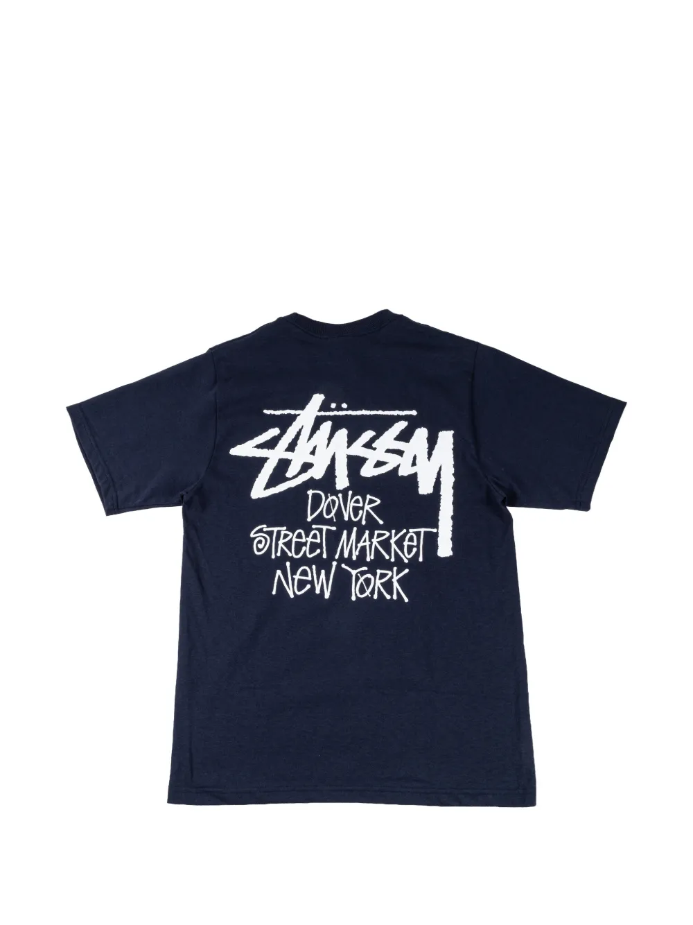 Stüssy x Dover Street Market New York T-shirt Blauw