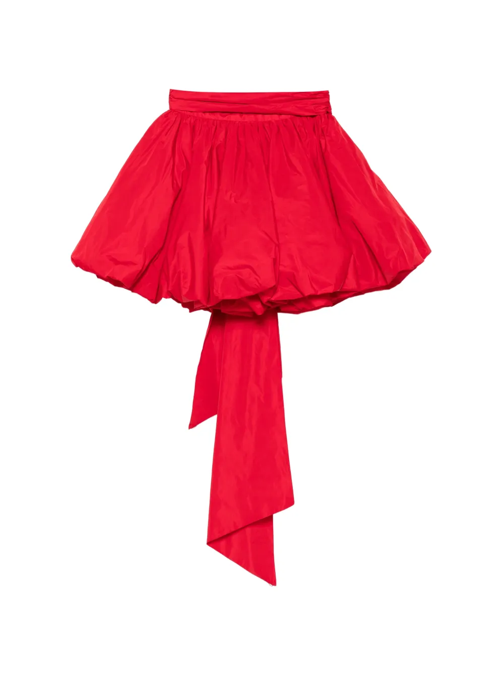 Blumarine Minirock mit Schleife - Rot