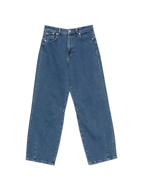 Iceberg logo-embroidered straight-leg jeans