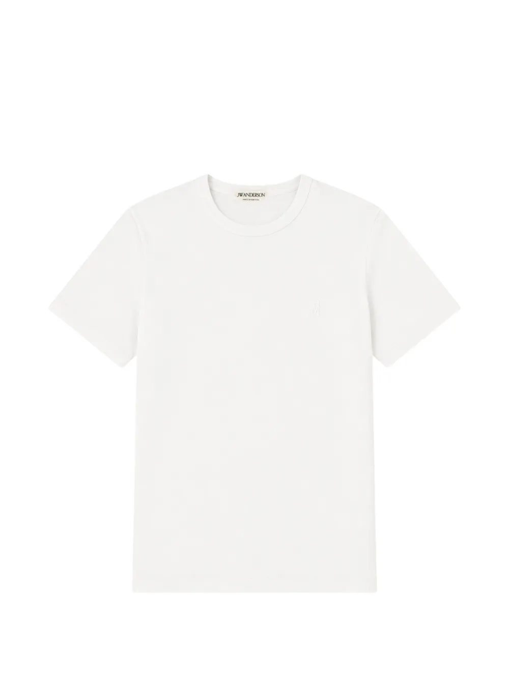 JW Anderson T-shirt met geborduurd logo Wit