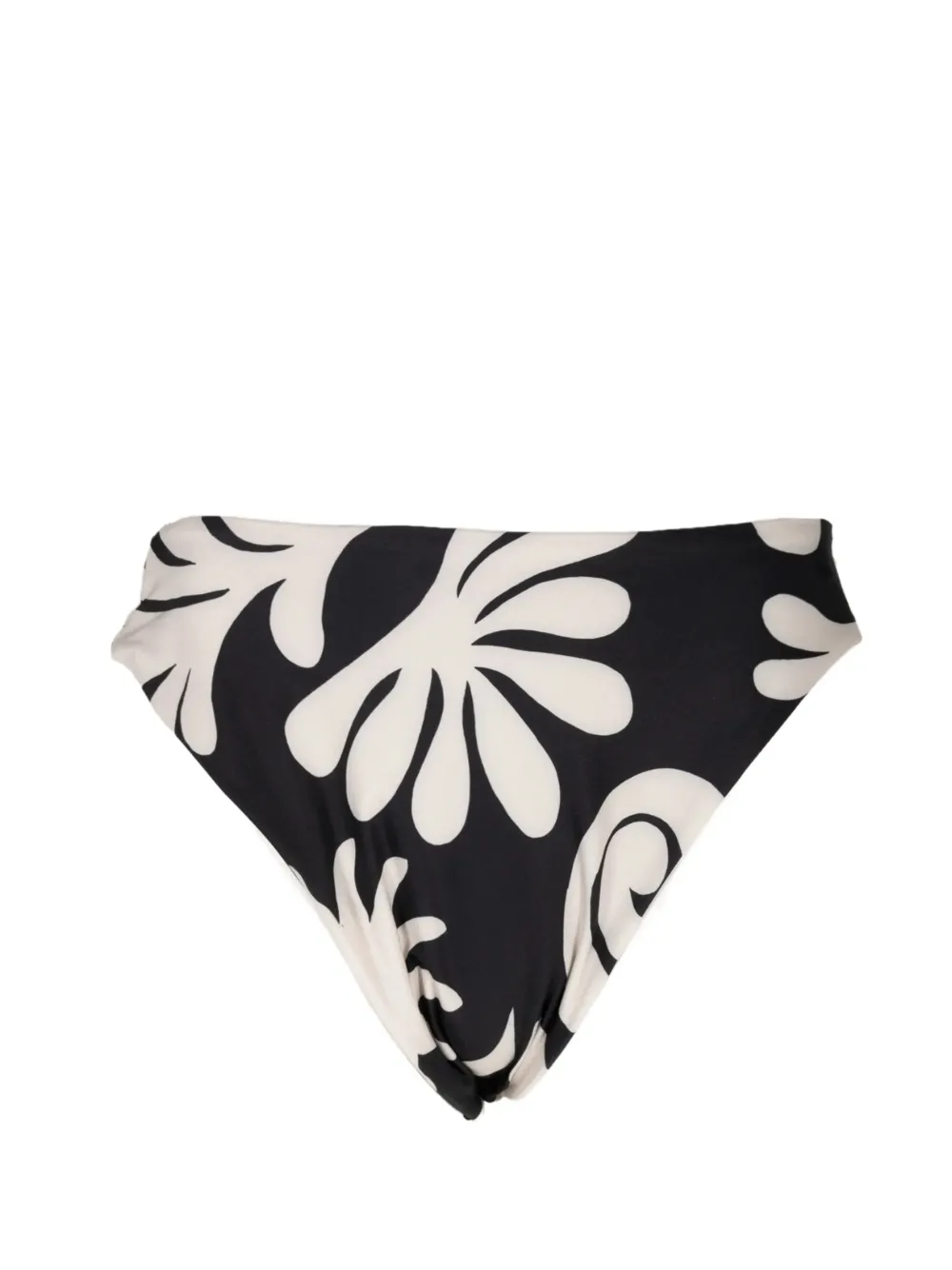 Cala de la Cruz floral-print bikini bottoms - Nero