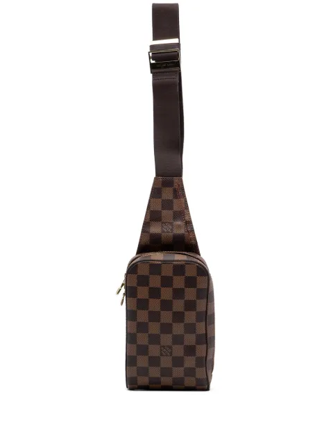 Louis Vuitton Pre-Owned 2002 Damier Ebene Geronimos crossbody bag