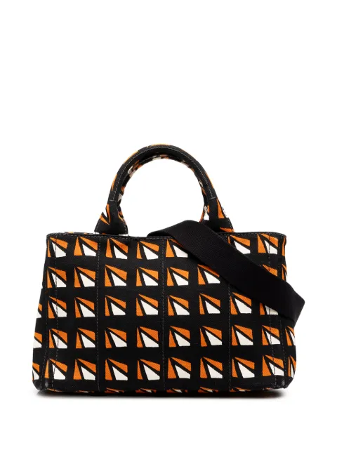 Prada Pre-Owned 2013-2026 Canapa Canvas satchel