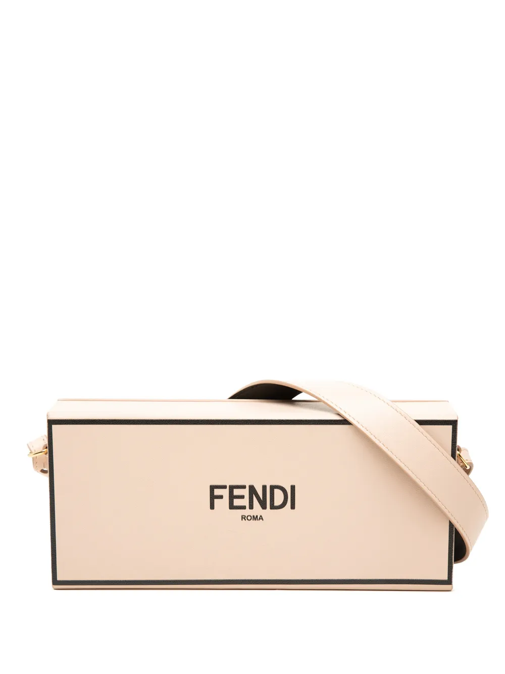 Fendi Pre-Owned 2010-2026 Horizontal Box Umhängetasche aus Leder - Rosa