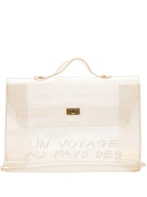 Hermès Pre-Owned 1997 Vinyl Souvenir De L Exposition Kelly handbag