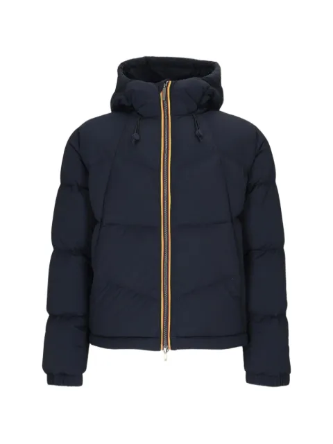 K-Way quilted hooded jacket