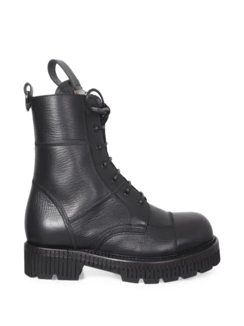 Dolce & Gabbana Bernini lace-up leather boots