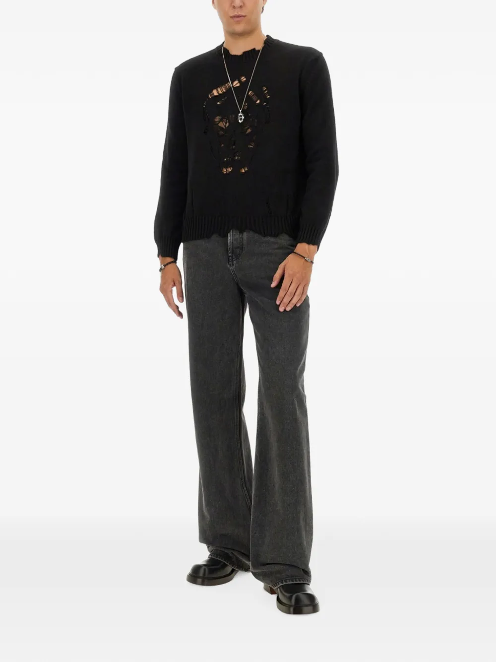 Alexander McQueen straight-fit jeans Grijs