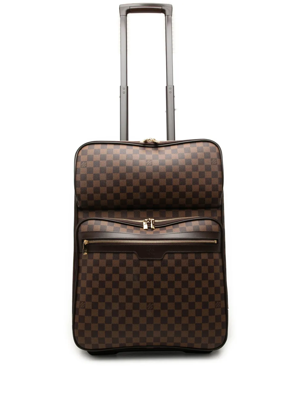 Louis Vuitton Pre-Owned 2011 Damier Ebene Pegase Legere Business 55 travel bag - Brown