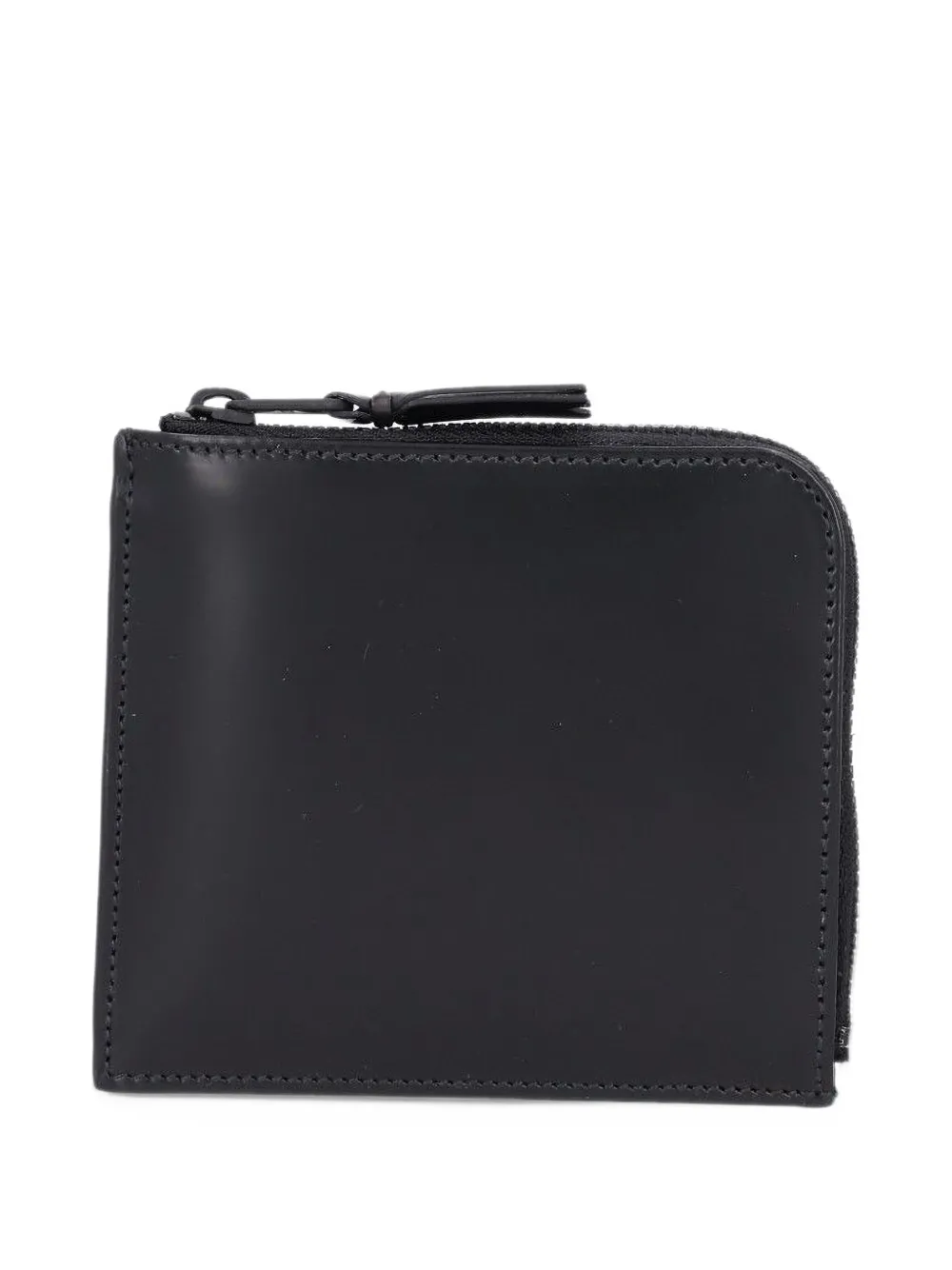 Comme Des Garçons Wallet Very Black leather coin purse - Nero