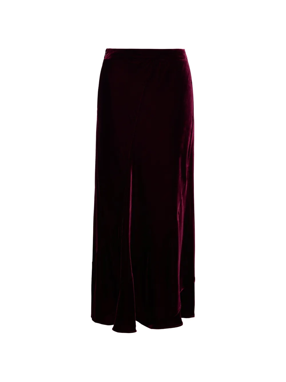 Cara Cara Sanvi velvet midi skirt