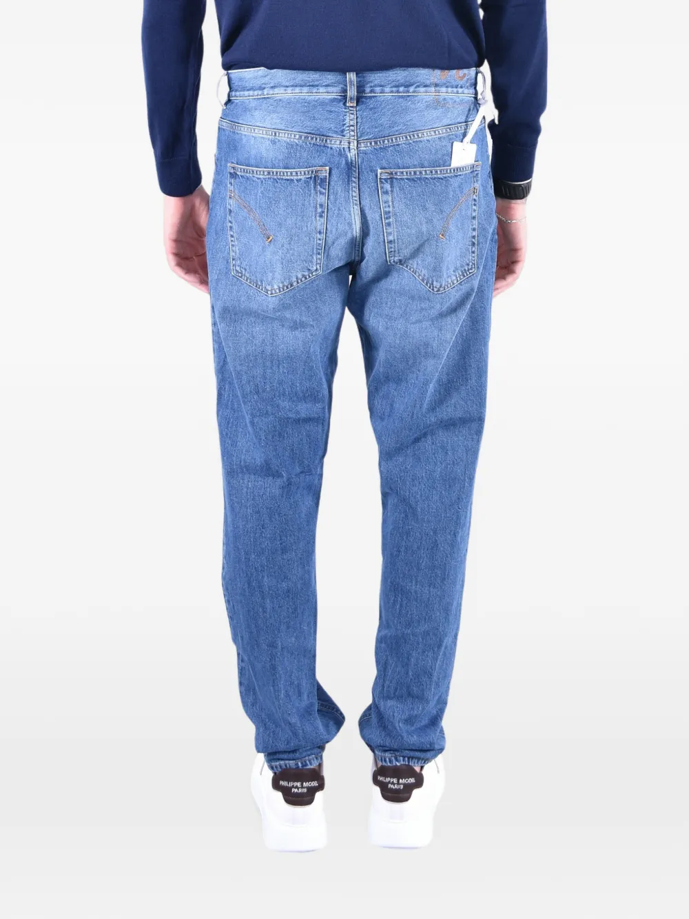 DONDUP Paco losvallende jeans Blauw