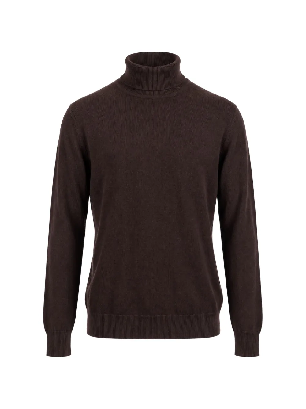 Max Mara roll-neck knitted sweater - Marrone