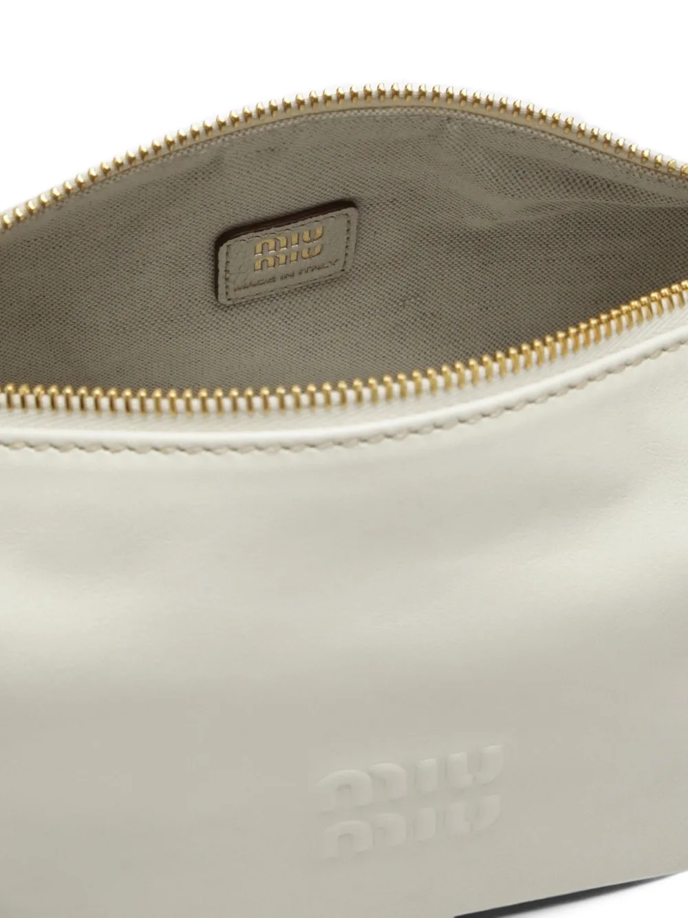 Miu Spirit nappaleren buidel Wit