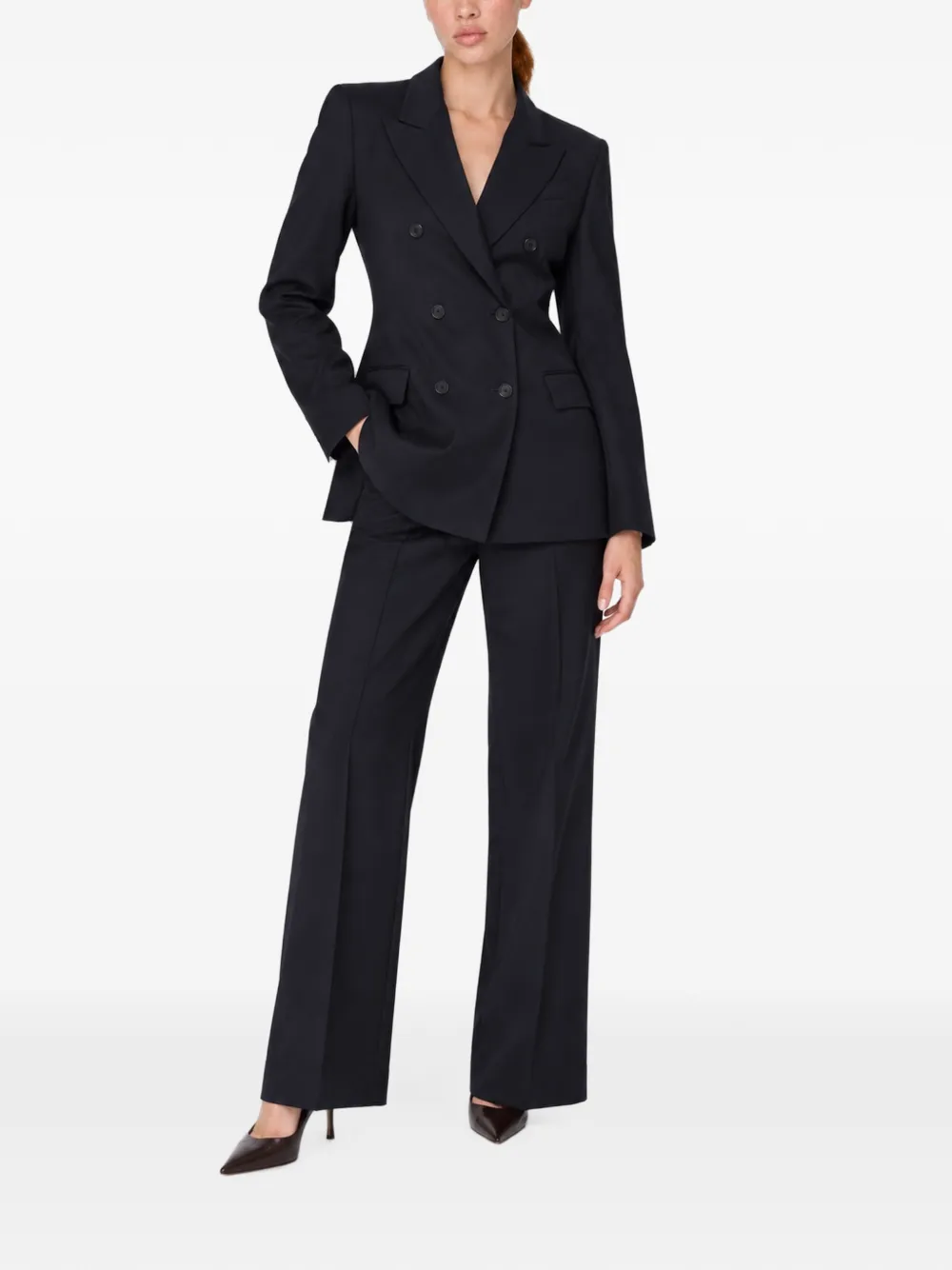 P.A.R.O.S.H. Blazer met dubbele rij knopen Blauw