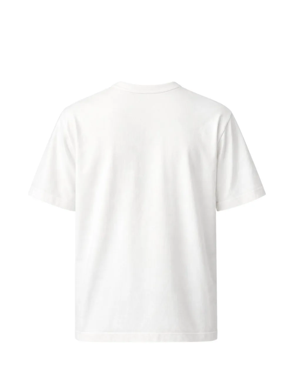 Paul Smith logo-embroidered oversized T-shirt Wit