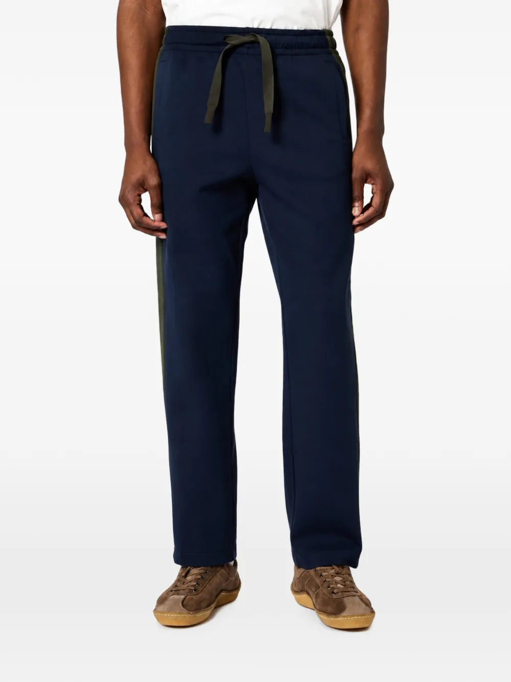Paul Smith side-stripe track pants Blauw