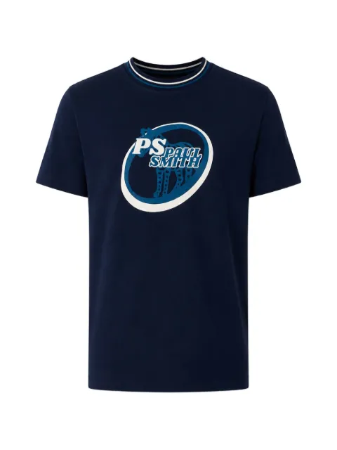 Paul Smith T-shirt logo zebra ringer