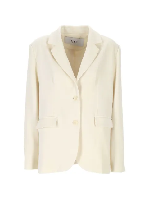 Eleh notched-lapels single-breasted blazer