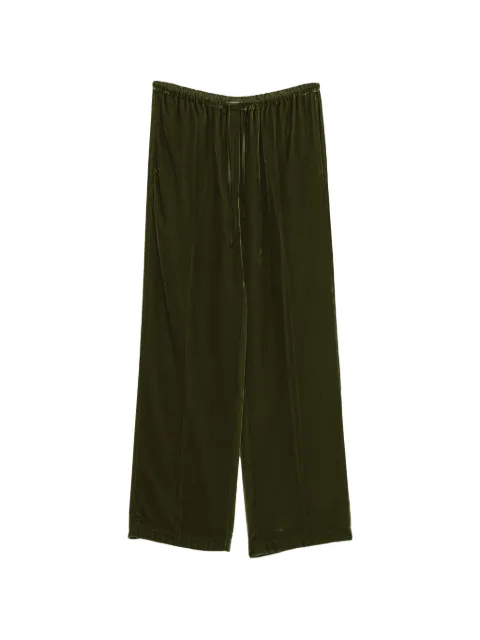 Forte Forte pantalones de terciopelo con cordones