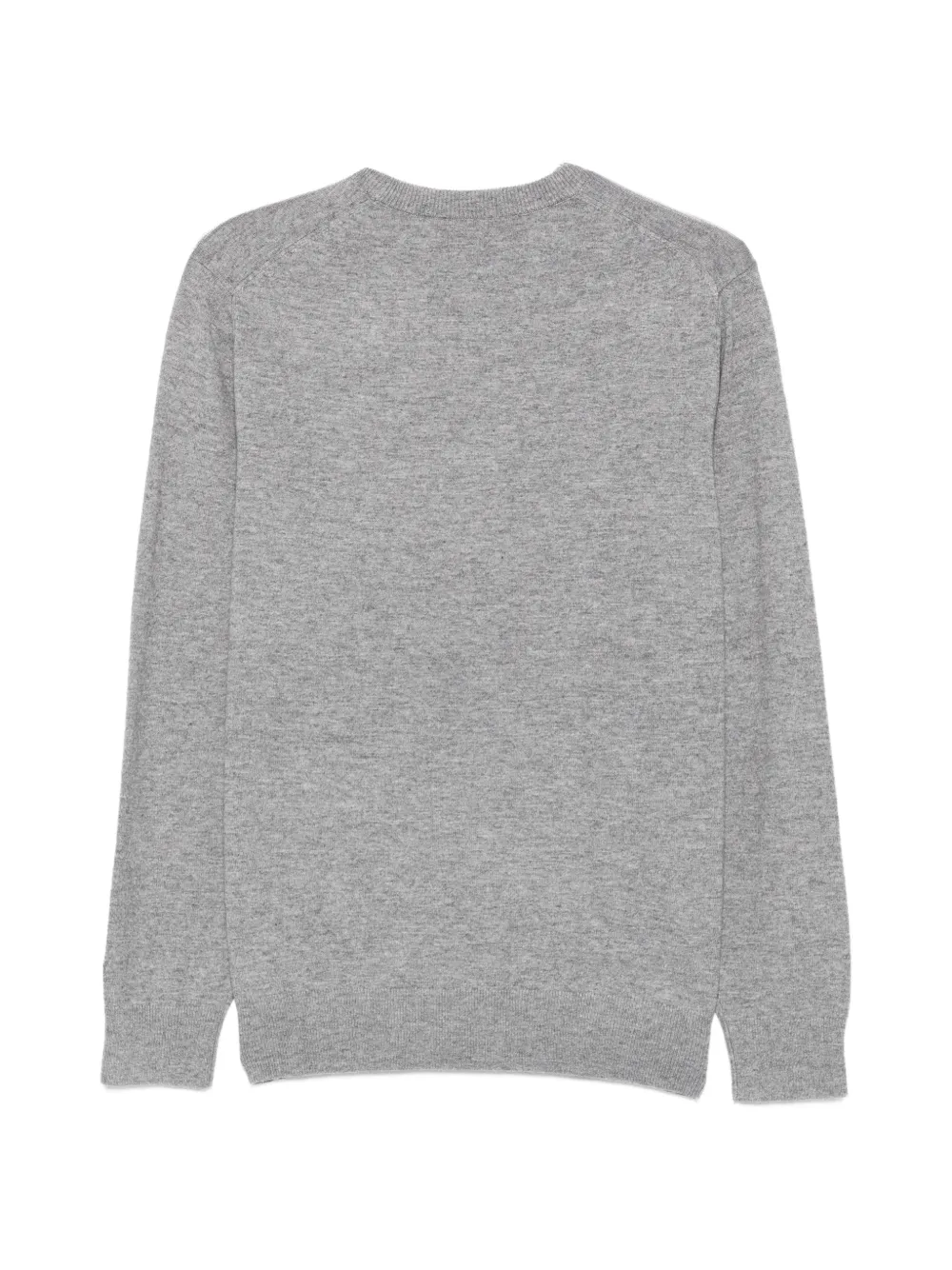 MC2 Saint Barth Heron embroidered crew-neck sweater Grijs