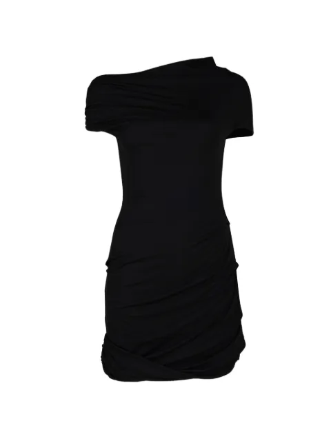 Paris Georgia Ida off-shoulder ruched mini dress