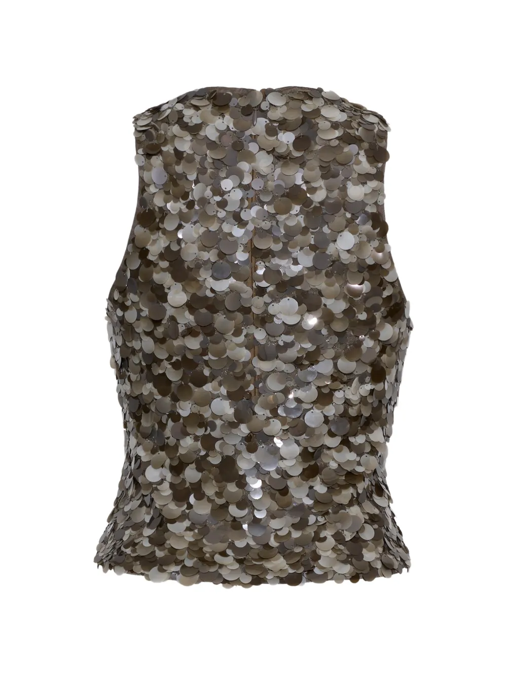 Cara Senza sequin-embellished top Grijs