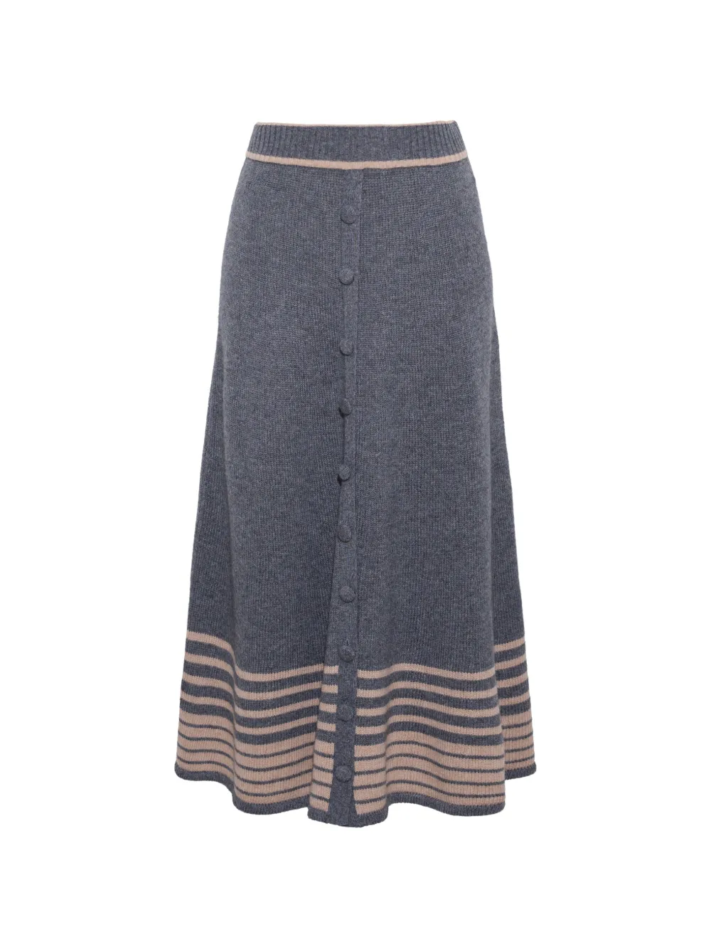 Cara Cara Camden button-front midi skirt