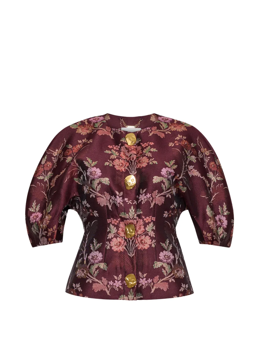 Cara Cara Fletcher floral-jacquard top