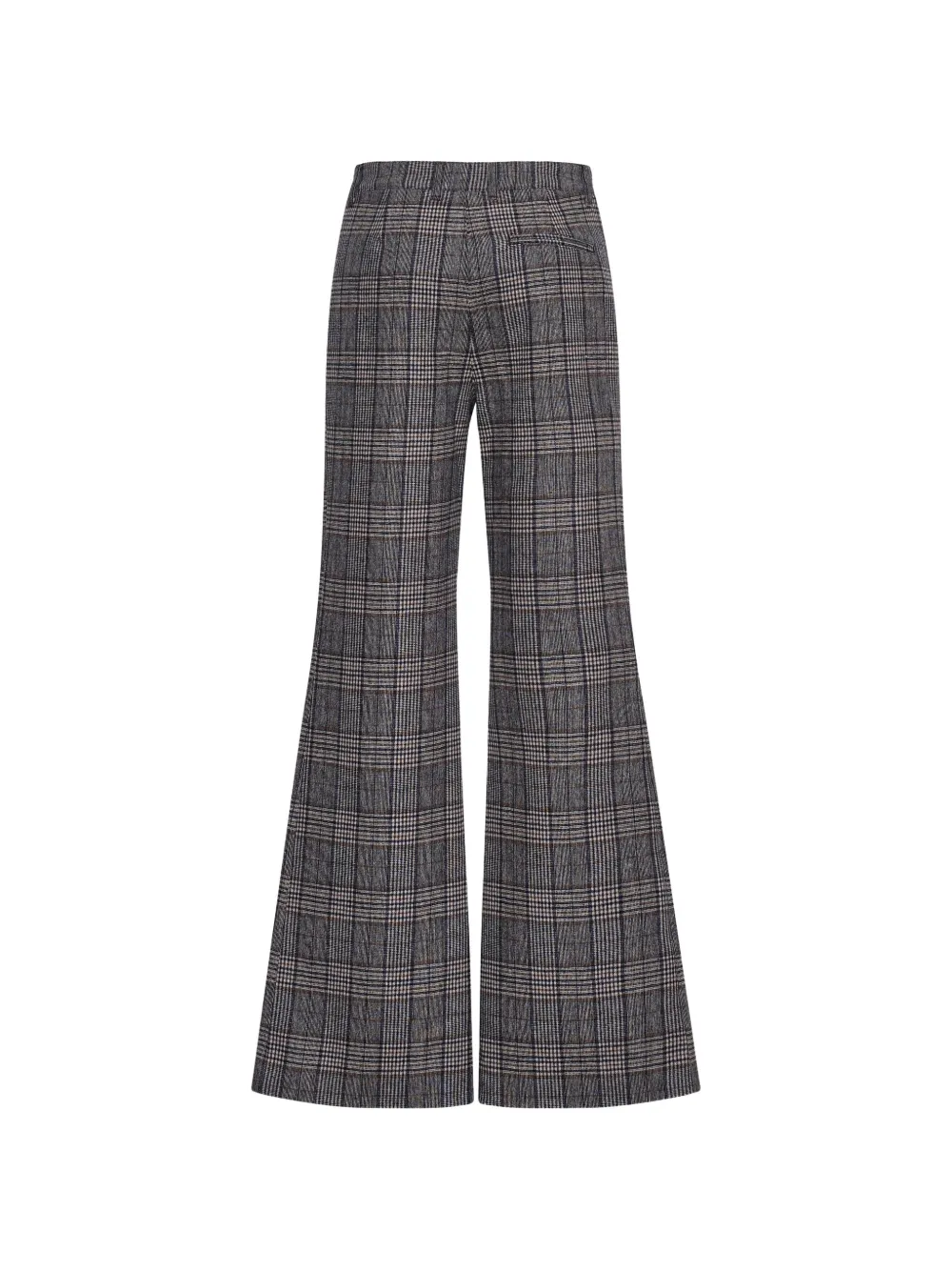 Cara Annie plaid trousers Grijs