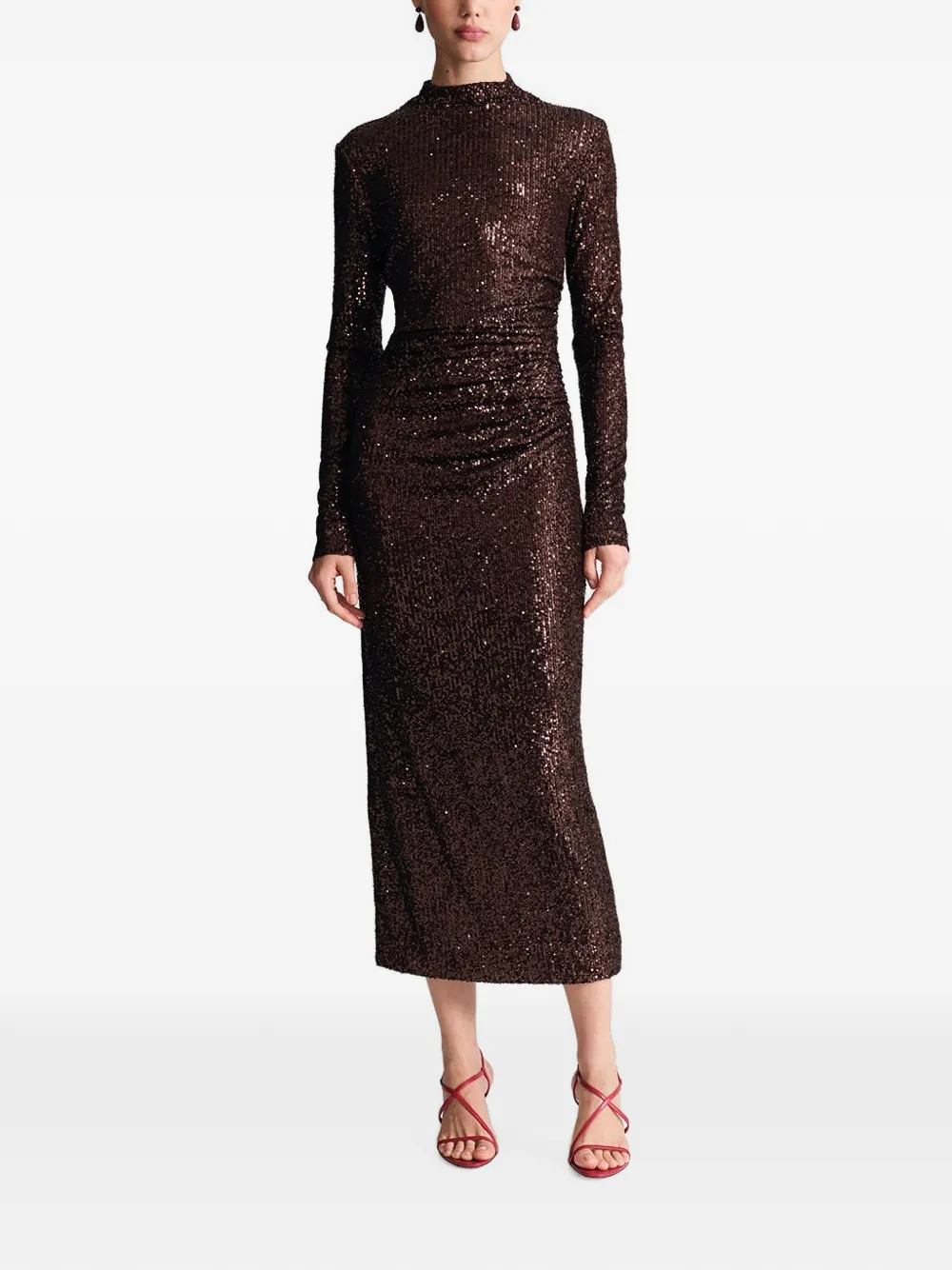 Cara Cara Ryan sequin-embellished midi dress