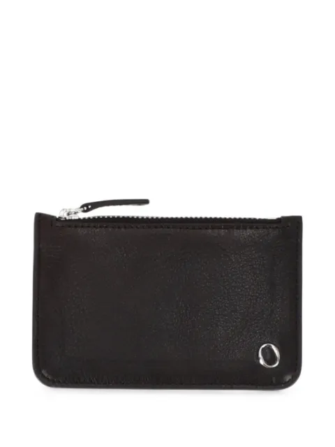 Orciani Lagoon zip-around leather cardholder