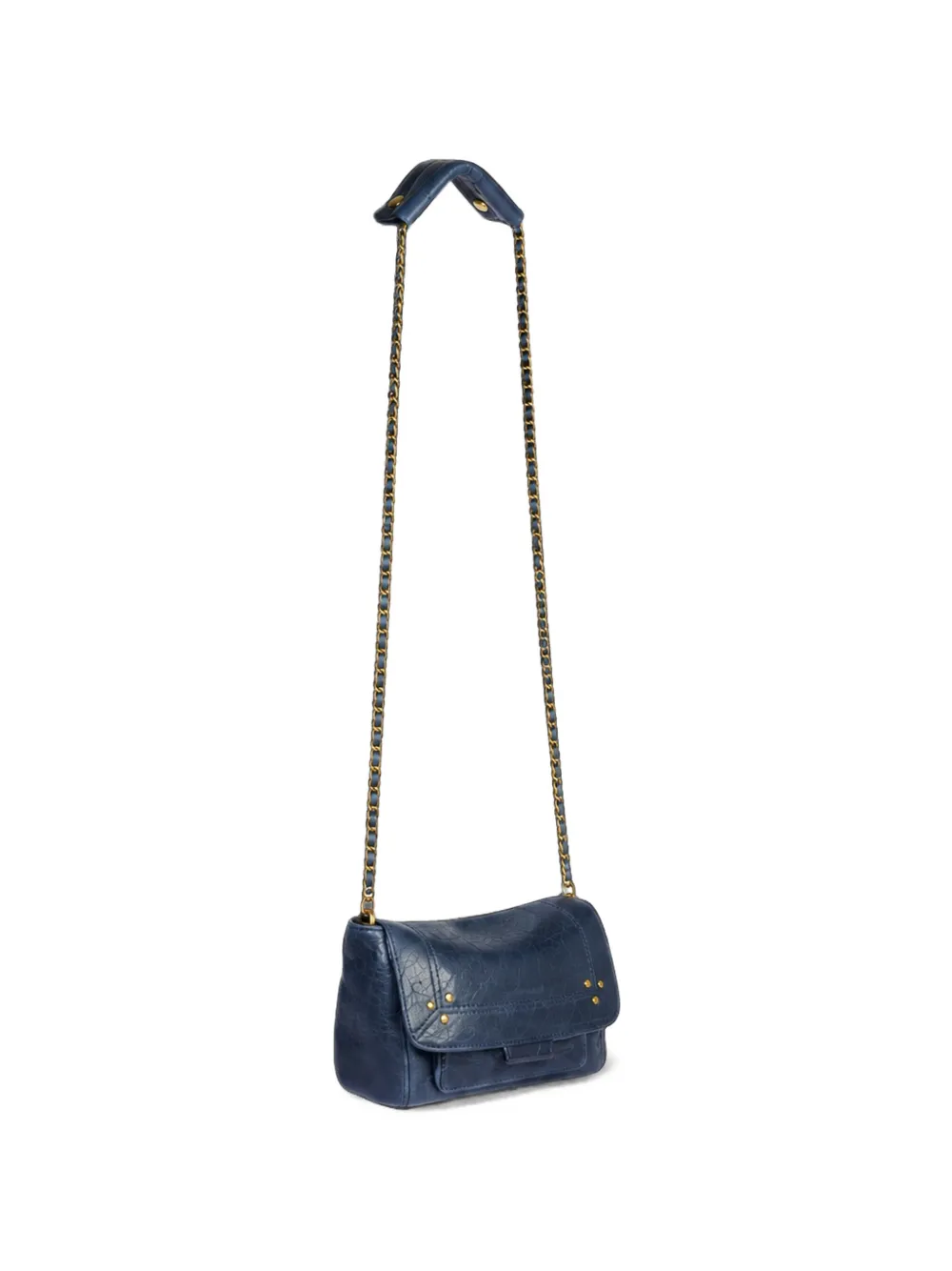 Jérôme Dreyfuss S Lulu leather shoulder bag - Blu