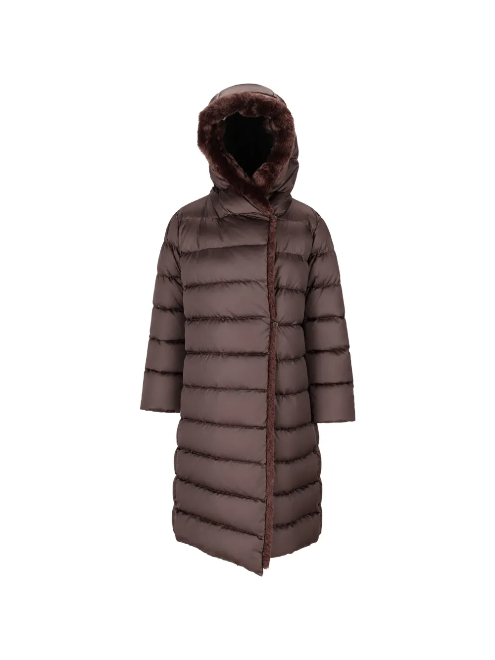 Max Mara Medusa hooded coat Bruin